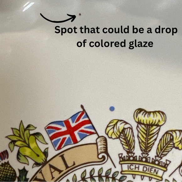 Ashley Ceramics England Royal Wedding Commemorative Pie Plate - Picture 3 of 12